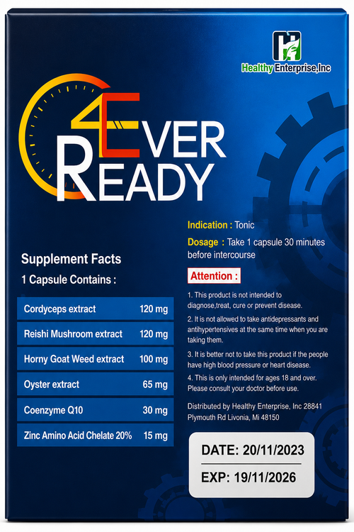 4Ever Ready Energy - Box of 10 Capsules