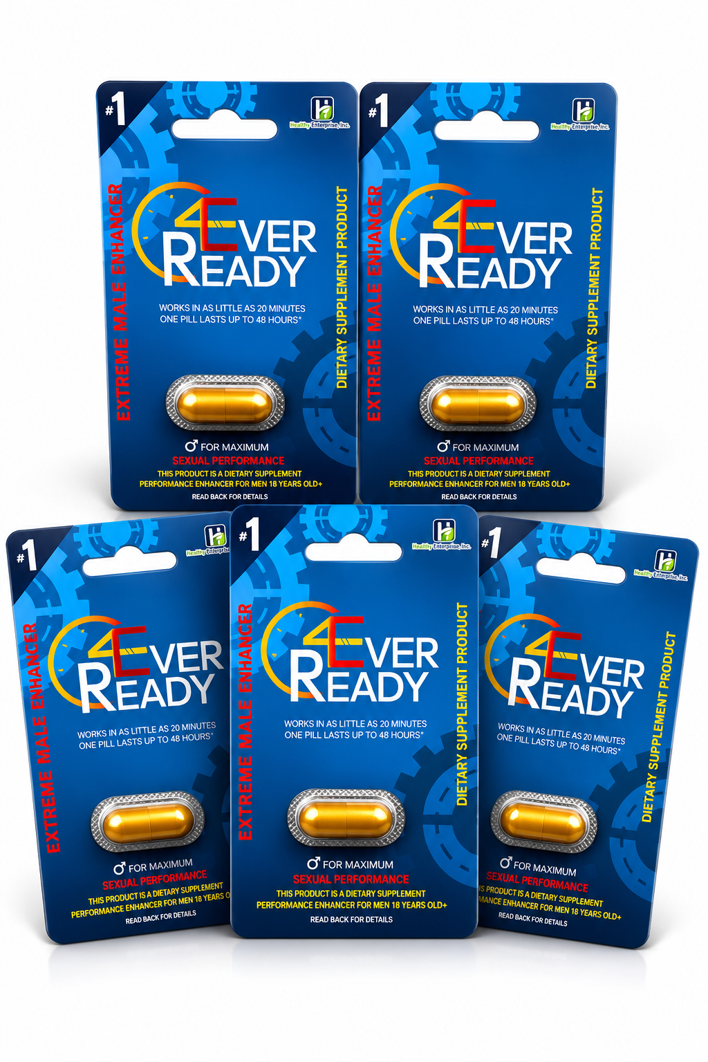 All-Natural Energy Capsules – 5-Pack