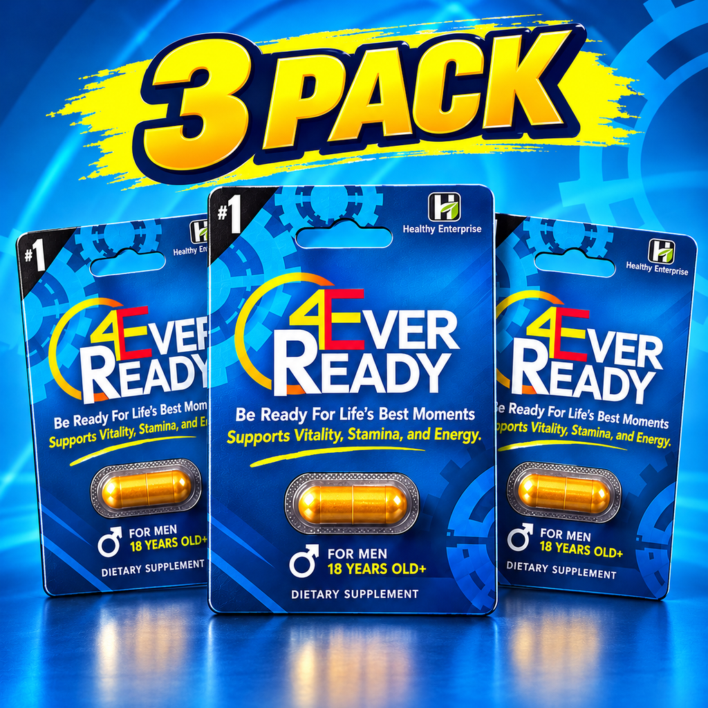 Men's Wellness Energy Capsules – 3-Pack