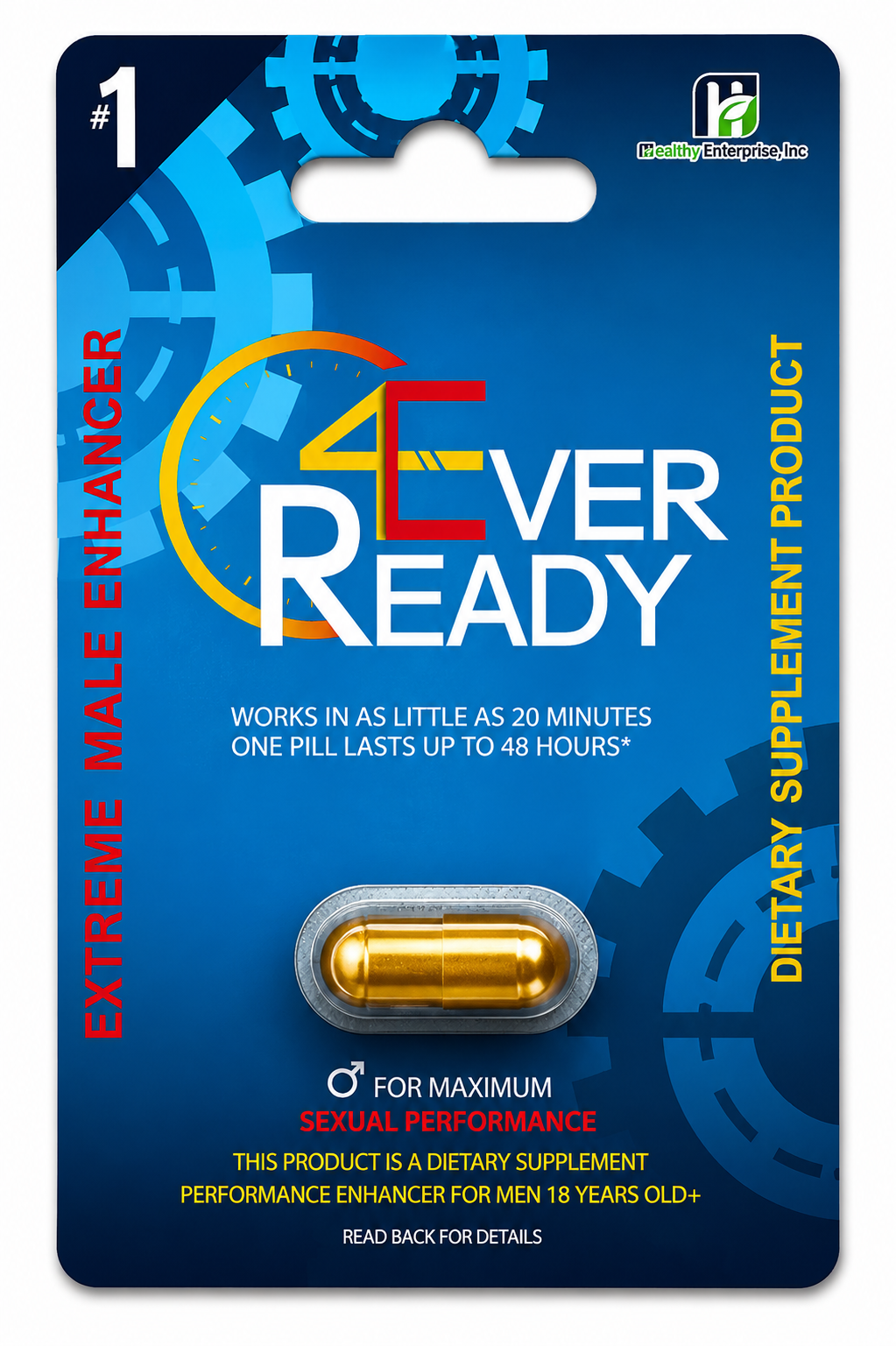 All-Natural Energy Supplement – Single Capsule